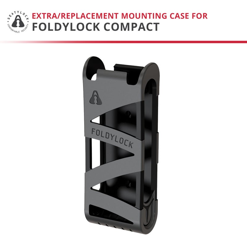 Seatylock FoldyLock Compact Bike Lock Mount Carrying Case - Ultra Lightweight Mounting Bracket Case for FoldyLock Compact Folding Bike Locks - Portable Secure Bicycle Attachment Accessory - Image 2